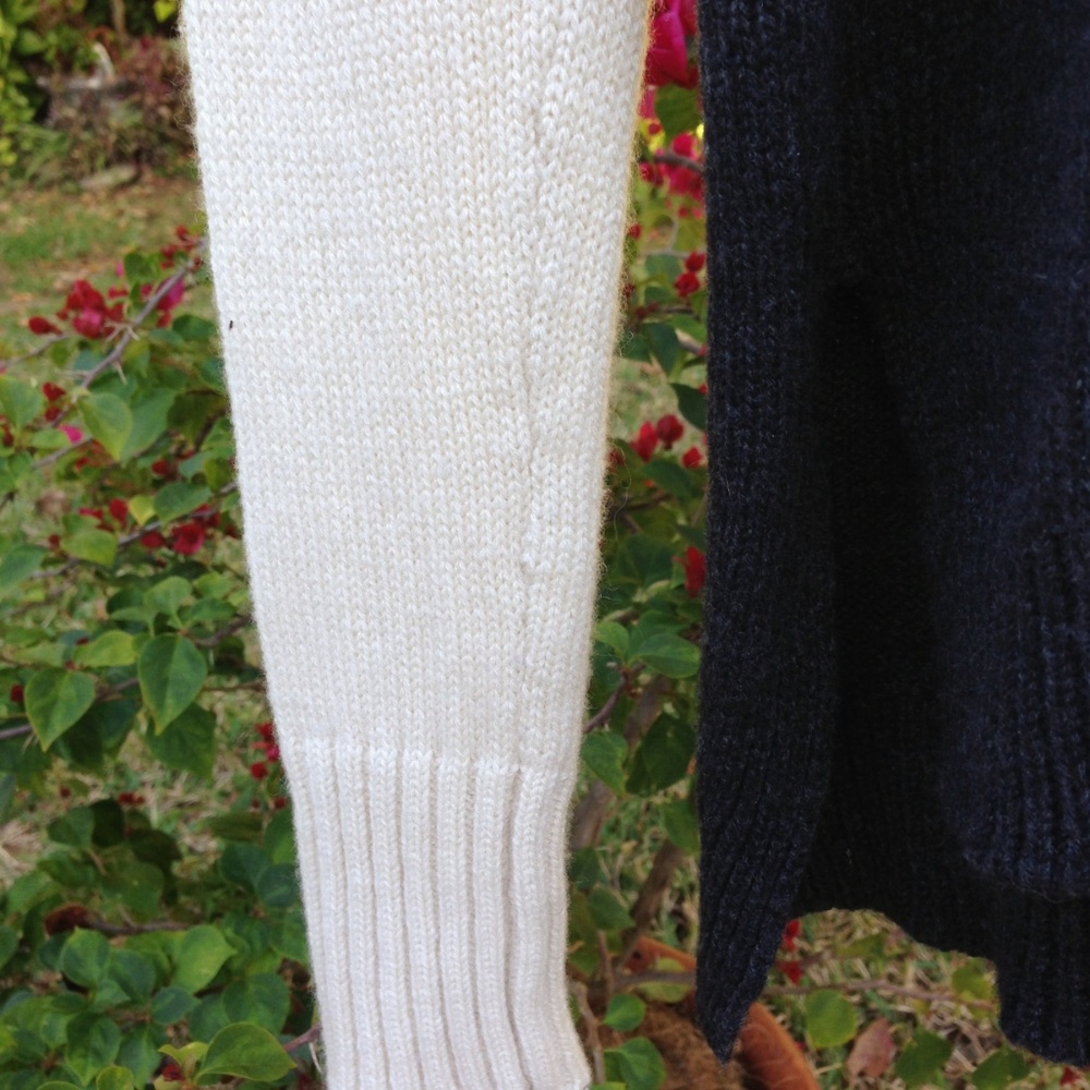 Vince Color Block Turtleneck Xs - image 5